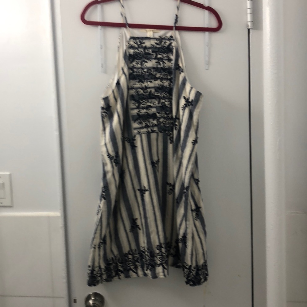 Francesca’s Collections blue striped dress